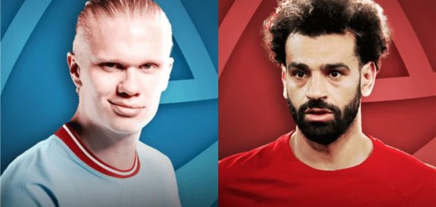 ترتيب هدافي الدوري الإنجليزي بعد نهاية الجولة 34.. هالاند يحلق ومحمد صلاح يسجل